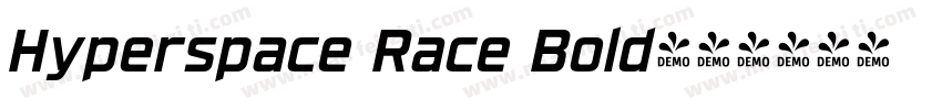 Hyperspace Race Bold字体转换